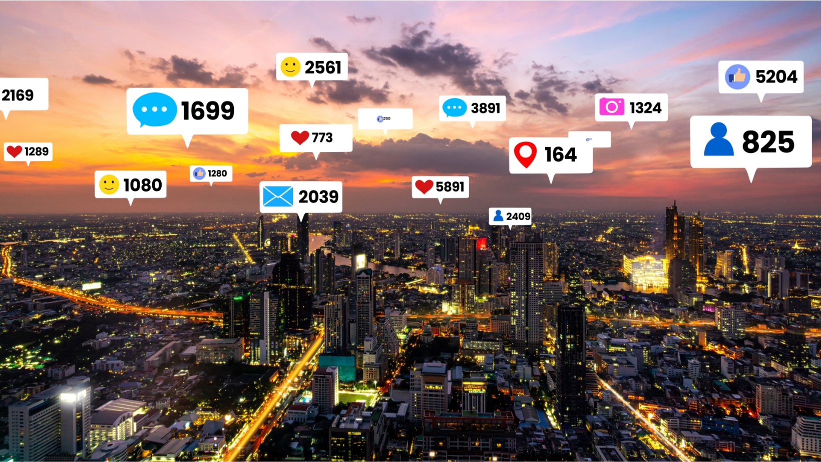 social media icons